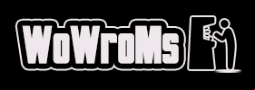 wowroms website logo